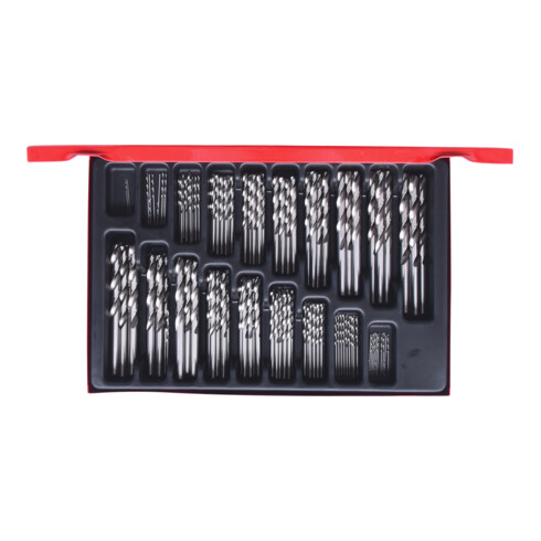KS Tools HSS-G Spiralbohrer-Satz, 170-teilig, 1-10mm