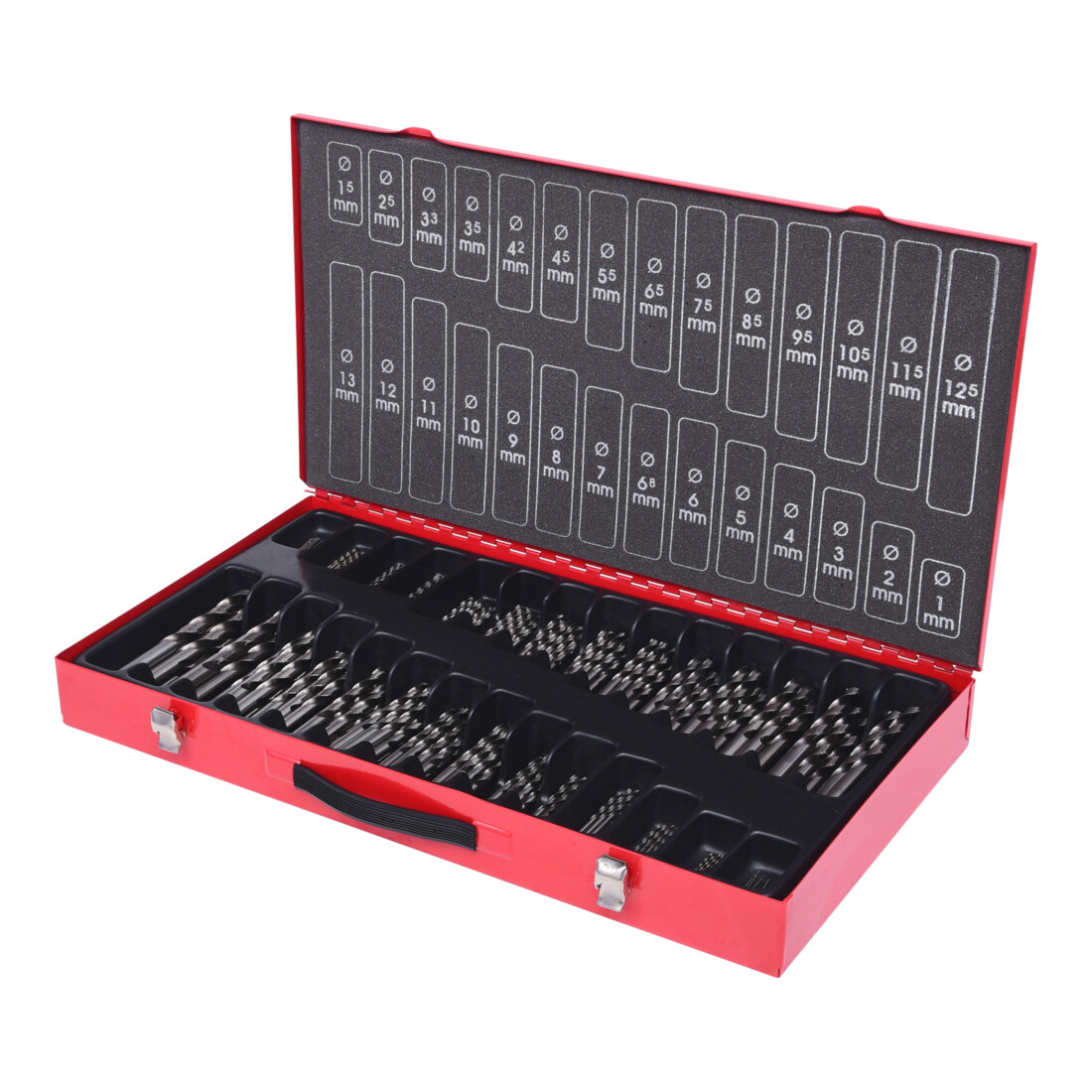 KS Tools HSS-G Spiralbohrer-Satz, 230-teilig, 1-13mm