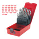 KS Tools HSS-G Spiralbohrer-Satz, Kunststoffkassette, 25-teilig 1-13mm