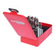 KS Tools HSS-G Spiralbohrer-Satz, Stahlblechkassette, 25-teilig 1-13mm-3