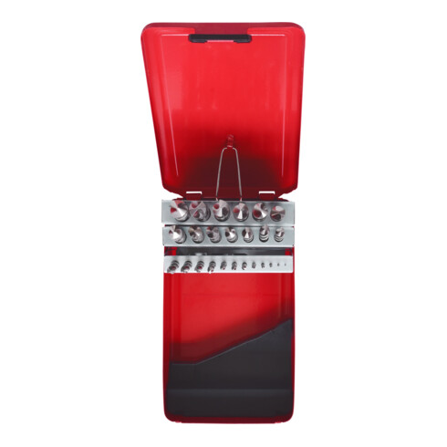 KS Tools HSS-G Spiralbohrer-Satz, Stahlblechkassette, 25-teilig 1-13mm