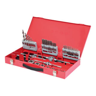 KS Tools HSS Gewindeschneidwerkzeug-Satz, 44-teilig