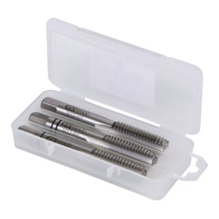 KS Tools HSS Handgewindebohrer-Satz M, M12x1,75, 3-teilig