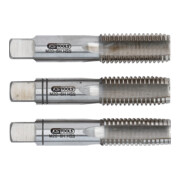 KS Tools HSS Handgewindebohrer-Satz M, M20x2,5, 3-teilig-5
