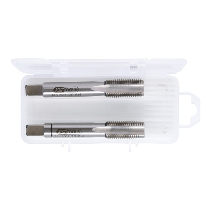 KS Tools HSS Handgewindebohrer-Satz MF, MF12x1,25, 2-teilig