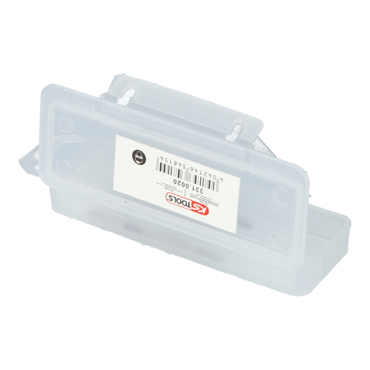 KS Tools HSS handtap set M, M2x0,4, 3-delig