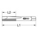 KS Tools HSS handtappenset MF, MF12x1,25, 2-delig
