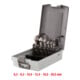 KS Tools HSS Kegel- und Entgratsenker-Satz, Kunststoffkassette 6-teilig