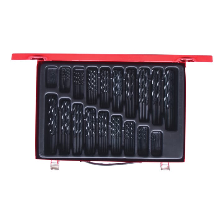 KS Tools HSS-R Spiralbohrer-Satz, 170-teilig, 1-10mm