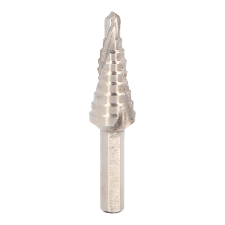 KS Tools HSS Stufenbohrer extra kurz,Ø 4-12mm, 9 Stufen