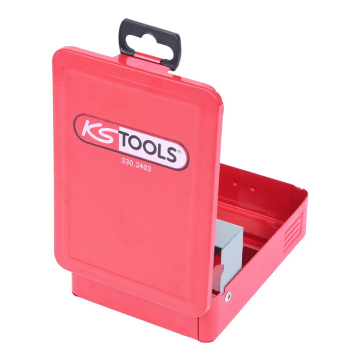 KS Tools HSS Stufenbohrer-Satz, Stahlblechkassette 3-teilig