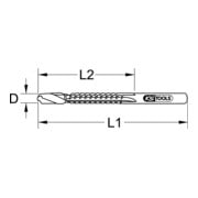 KS Tools HSS-Tin Fräsbohrer-3