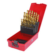 KS Tools HSS TiN spiraalboorset, kunststof koffer 25 stuks 1-13mm