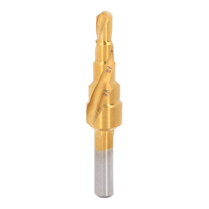 KS Tools HSS-TiN-stappenboor, Ø 4,8-10,7mm, 5 stappen