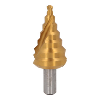 KS Tools HSS-TiN Stufenbohrer,Ø 5-28mm, 7 Stufen