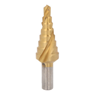KS Tools HSS-TiN Stufenbohrer,Ø 6-20mm, 8 Stufen