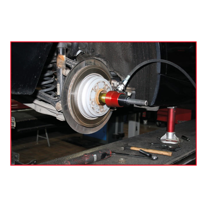 KS Tools Hydraulik-Antriebswellen-Einziehwerkzeug-Satz für BMW, 8,5t, 8-tlg