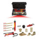 KS Tools hydraulische auto rechttrek gereedschap set 10t, 17 stuks.