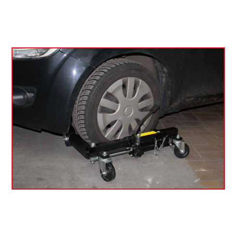 KS Tools Hydraulische Rangierhilfe, Auflagerollen aus Alu