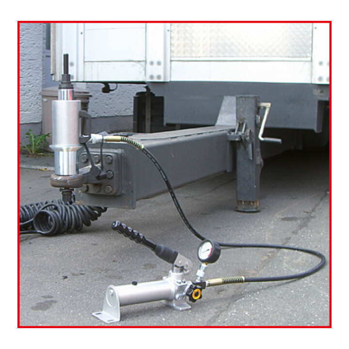 KS Tools hydraulische trek- en duwunit, 4-delig