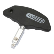 KS Tools Impugnatura a T 1/4"+3/8" azionamento quadro-1