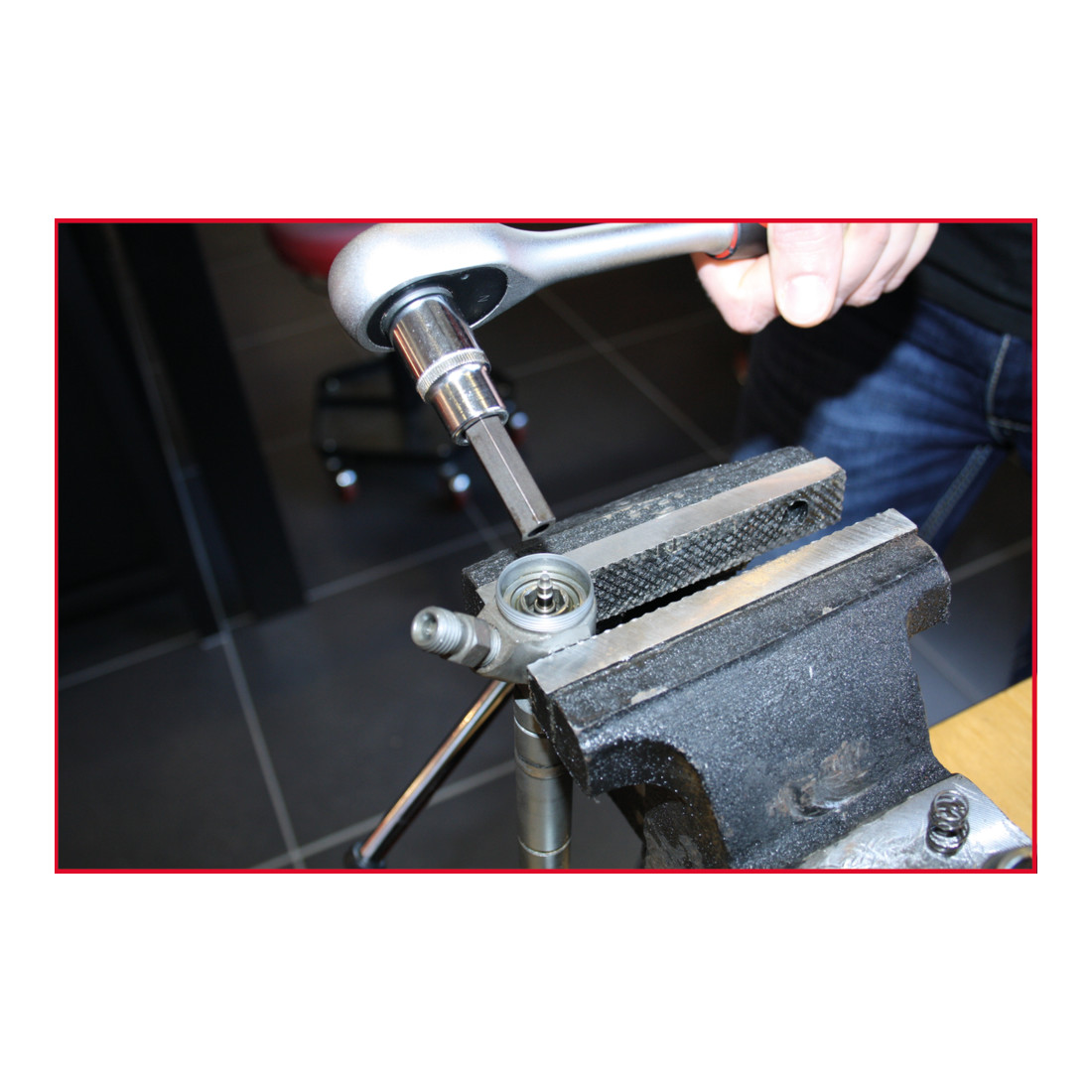 KS Tools inbus, geboord, 10mm