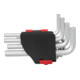 KS Tools inbussleutelset, in scharnierbare houder, 10 st. 1,5-10 mm