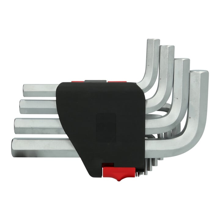 KS Tools inbussleutelset, in scharnierbare houder, 14 stuks. 1/16"-3/4".