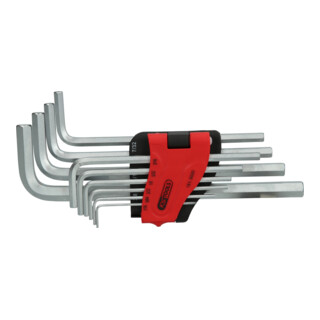 KS Tools inbussleutelset, lang, 10 st. inch