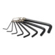 KS Tools inbussleutelset op ring, 8 stuks2-10mm