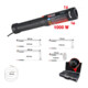 KS Tools Inductie-heteluchtpistoolset met snelvergrendeling, 6-dlg