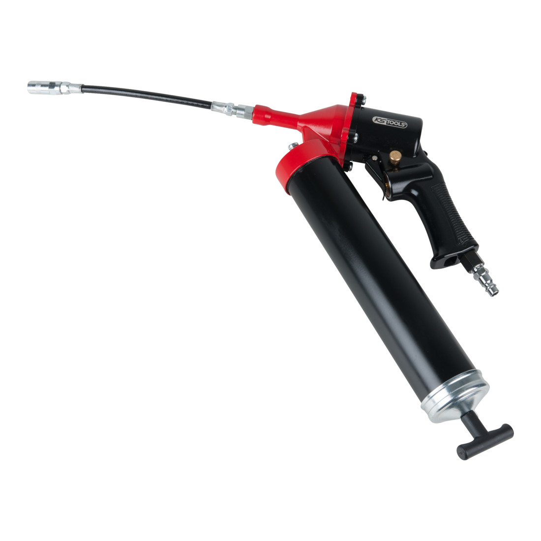 KS Tools Ingrassatore ad aria compressa per erogazione grasso a colpi e continua