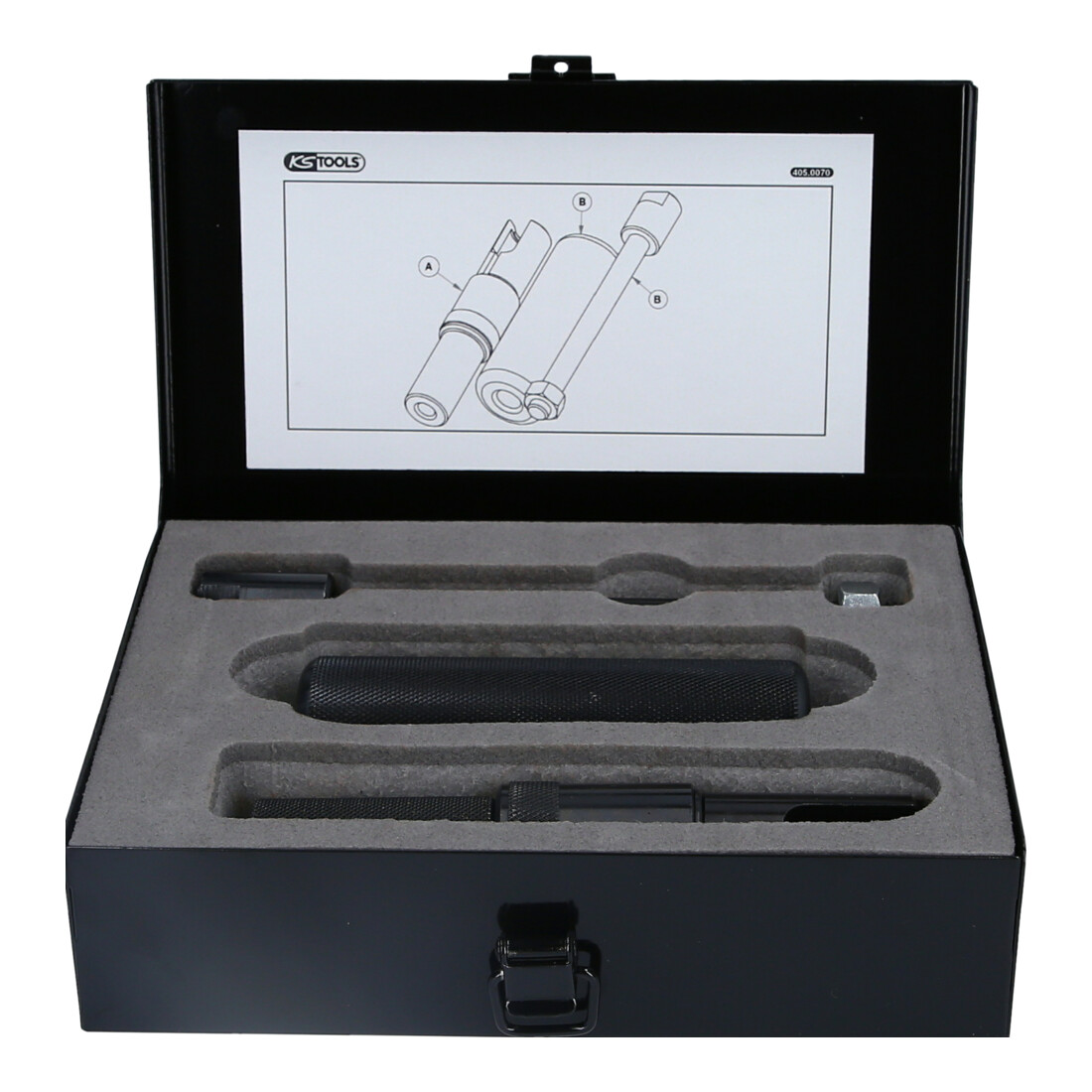 KS Tools injectie sproeier extractorset voor Ford, 3 stuks.