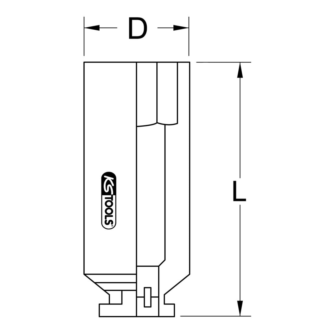 KS Tools injectiepomp dopsleutel