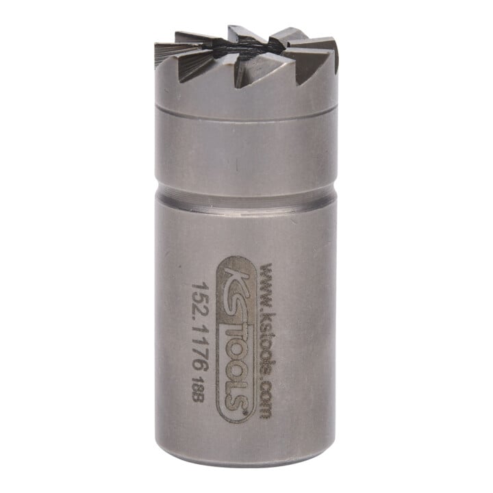 KS Tools Injektor-Dichtsitzfräskopf flach Ø 17/17mm, 38mm