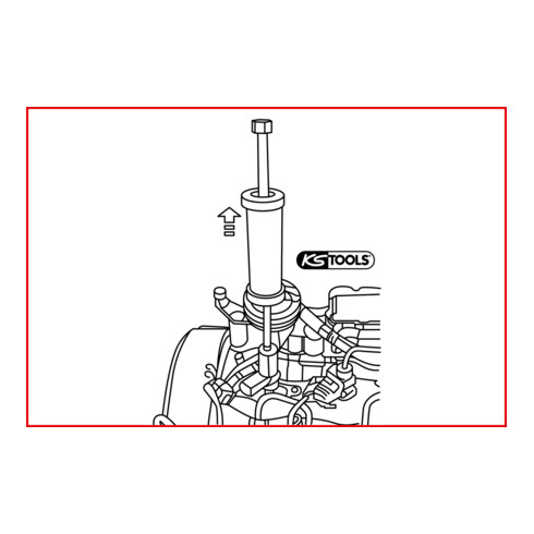 KS Tools Injektor-Düsen-Auszieher-Satz für VAG, 24-tlg.