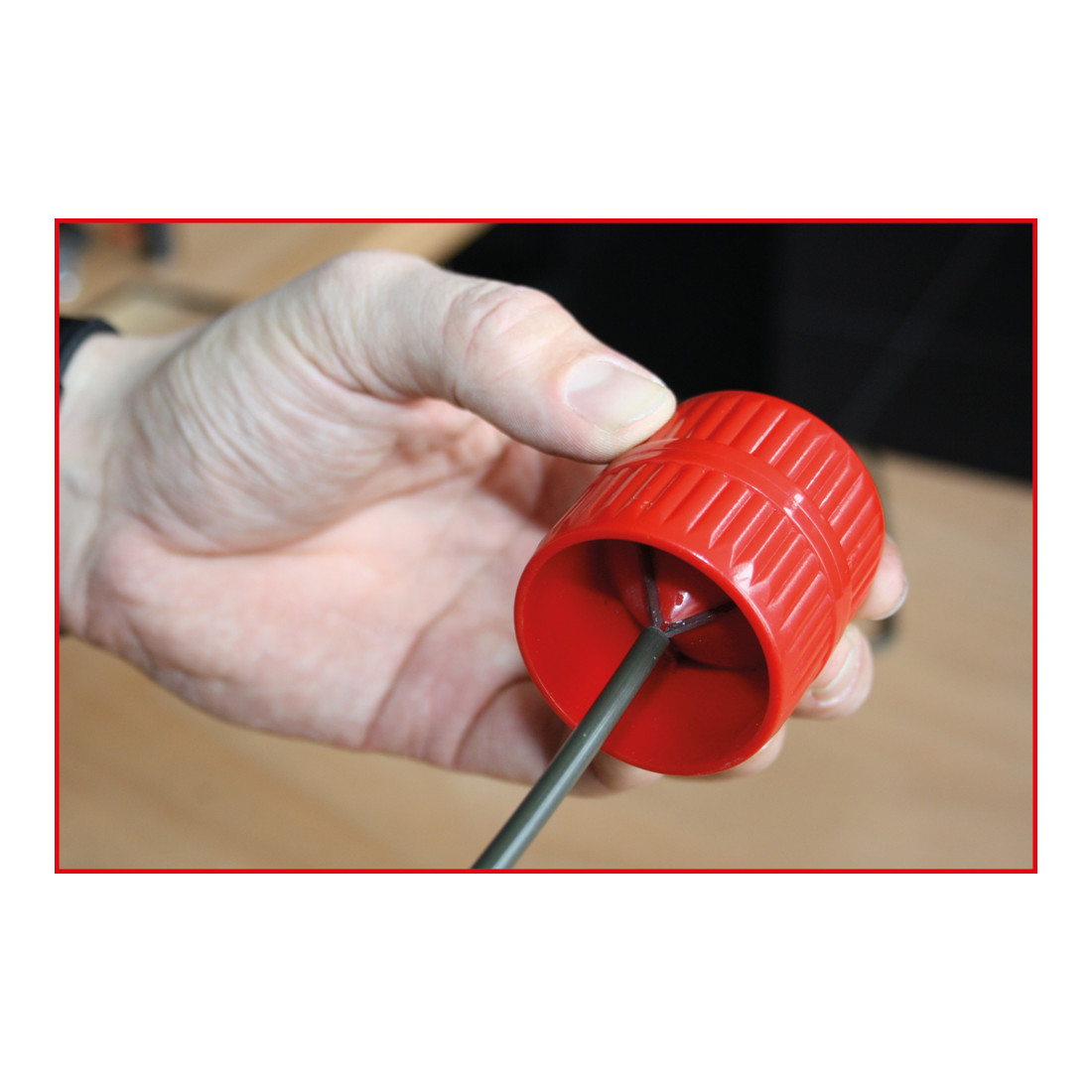 KS Tools Innen- und Außen-Entgrater, Kunststoff, 3-42mm