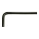 KS Tools Innensechskant-Winkelstiftschlüssel phosphatiert, kurz, 5/32"