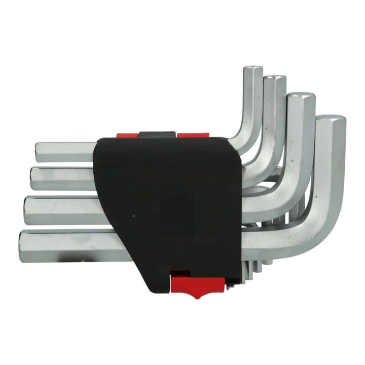 KS Tools Innensechskant-Winkelstiftschlüssel-Satz, im Klapphalter,14-tlg.1,5-19mm