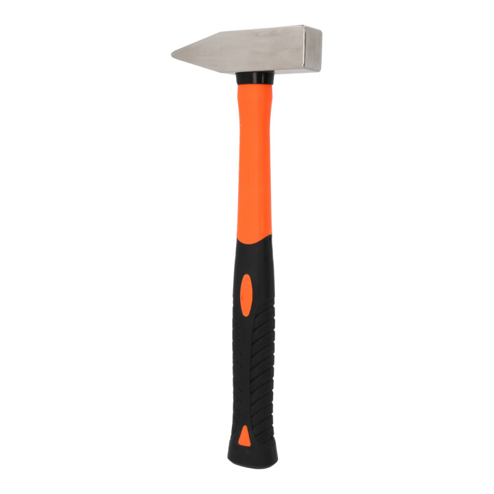 KS Tools INOX Marteau d'ingénieur avec manche en fibre de verre, 500g