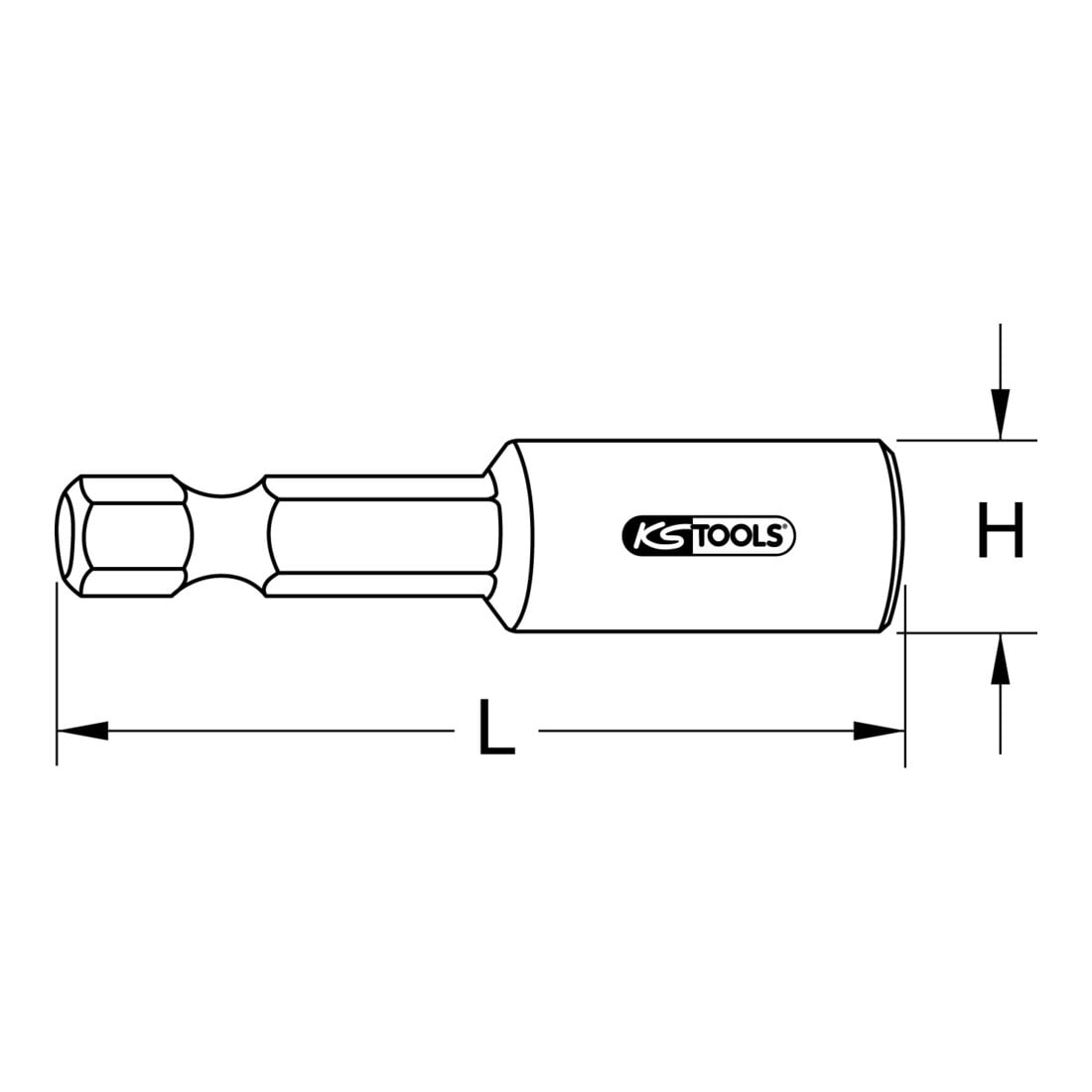 KS Tools Inserti filettati CLASSIC 1/4", M8