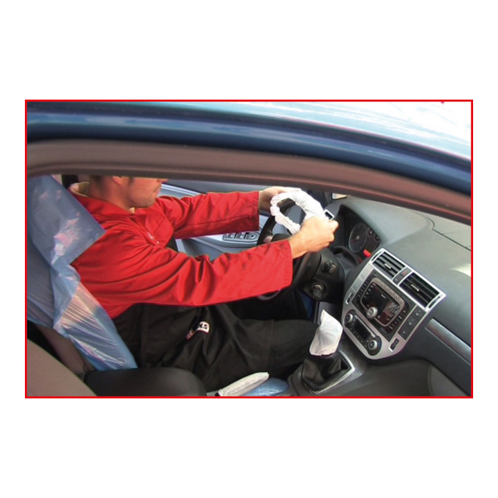 KS Tools interieurbeschermerset 5 in 1, auto, 100-pak