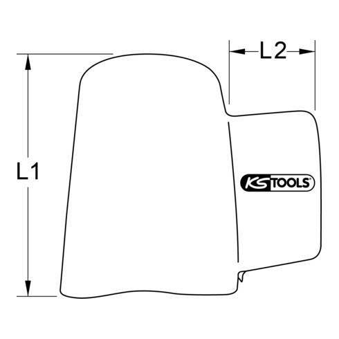 KS Tools Isolierte Abdeck- und Schutzhaube, 80 mm Länge 80/160