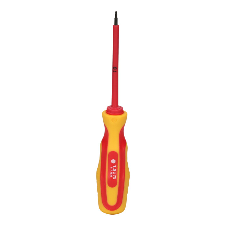 KS Tools Isolierter Innensechskant-Schraubendreher, 1,5mm