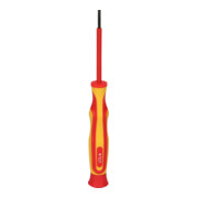 KS Tools Isolierter Präzisions-Schlitz-Schraubendreher