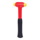 KS Tools Isolierter Schonhammer, Kopf Ø 25mm