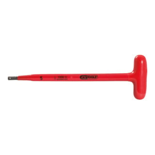 KS Tools Isolierter T-Griff-Stiftschlüssel, 3x120mm