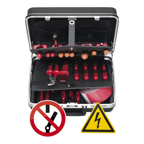 KS Tools Isolierter Werkzeugsatz für Hybridfahrzeuge, 51-teilig