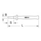 KS Tools Isoliertes Abmantelungsmesser, 185mm