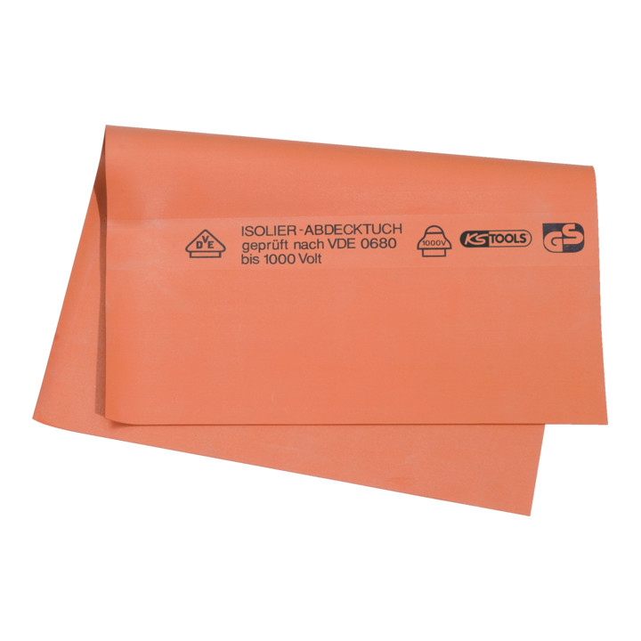 KS Tools Isoliertes Gummi-Abdecktuch, 1200 mm, Dicke 1 mm